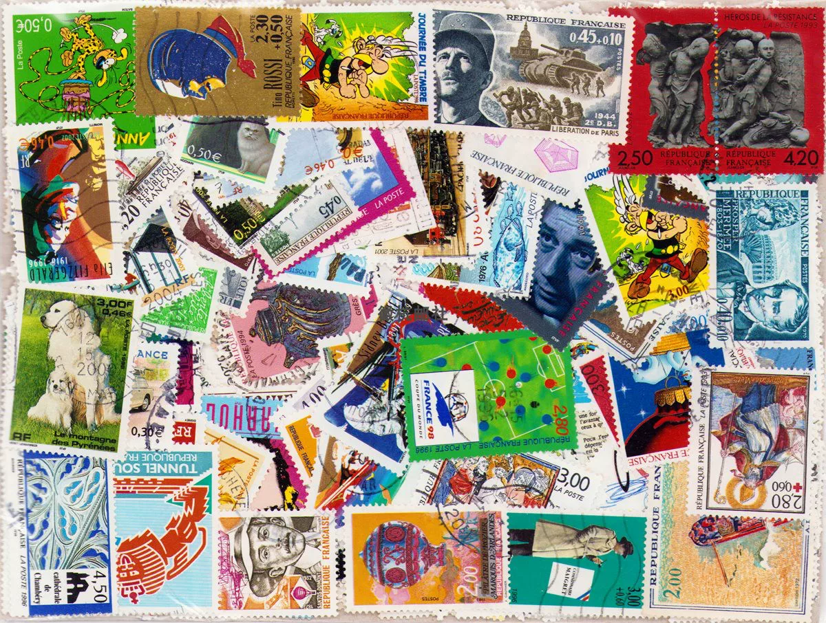 Vintage France Used Postage St - Collectible Vintage Postage Stamps 评论和价格