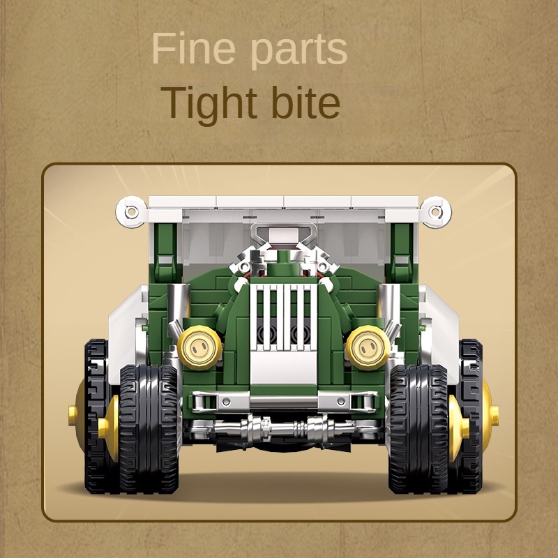 Retro vintage car building blo - Vintage Collectible Cars 评论和价格