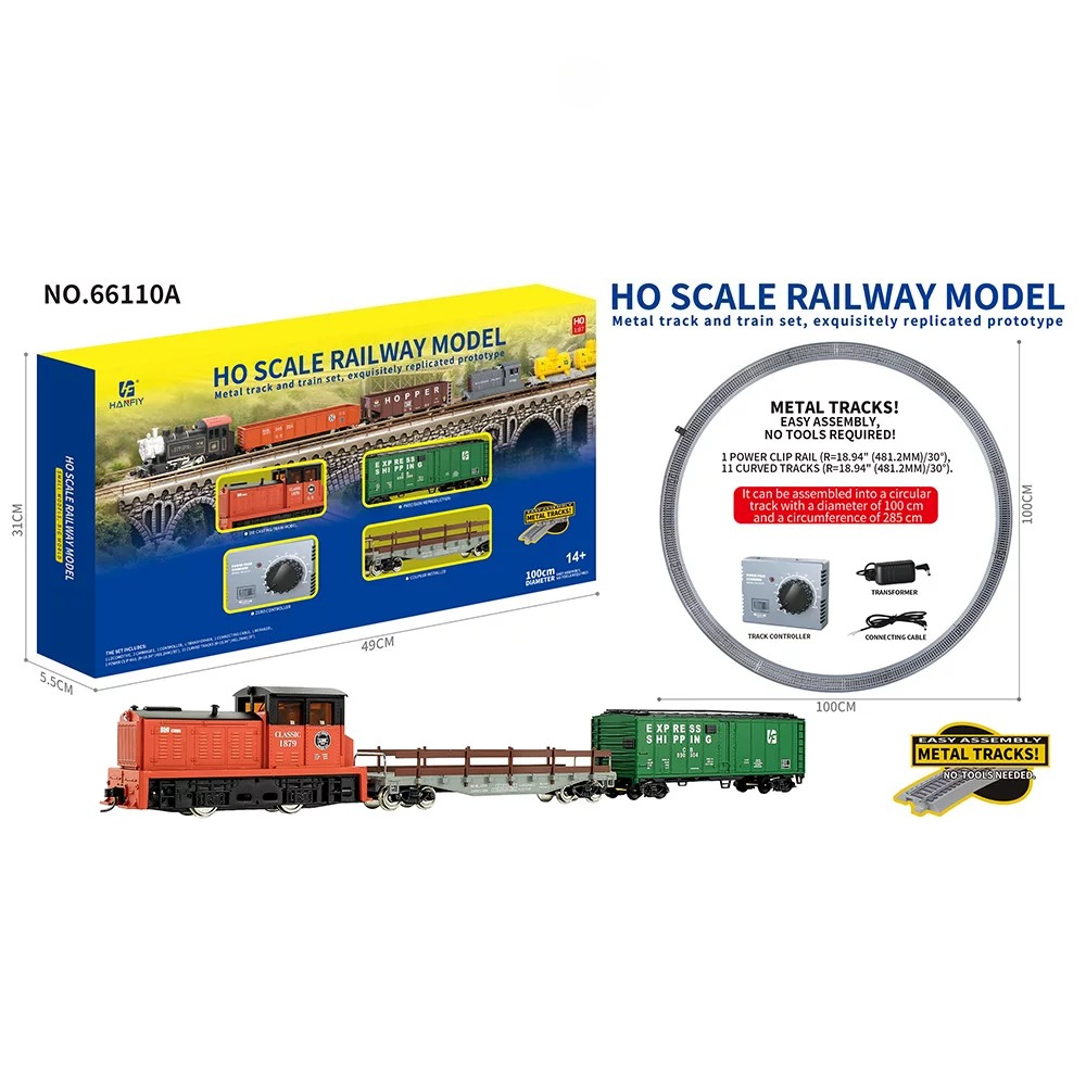 HO Scale Metal Rail Train Mode - Vintage Collectible Cars 评论和价格