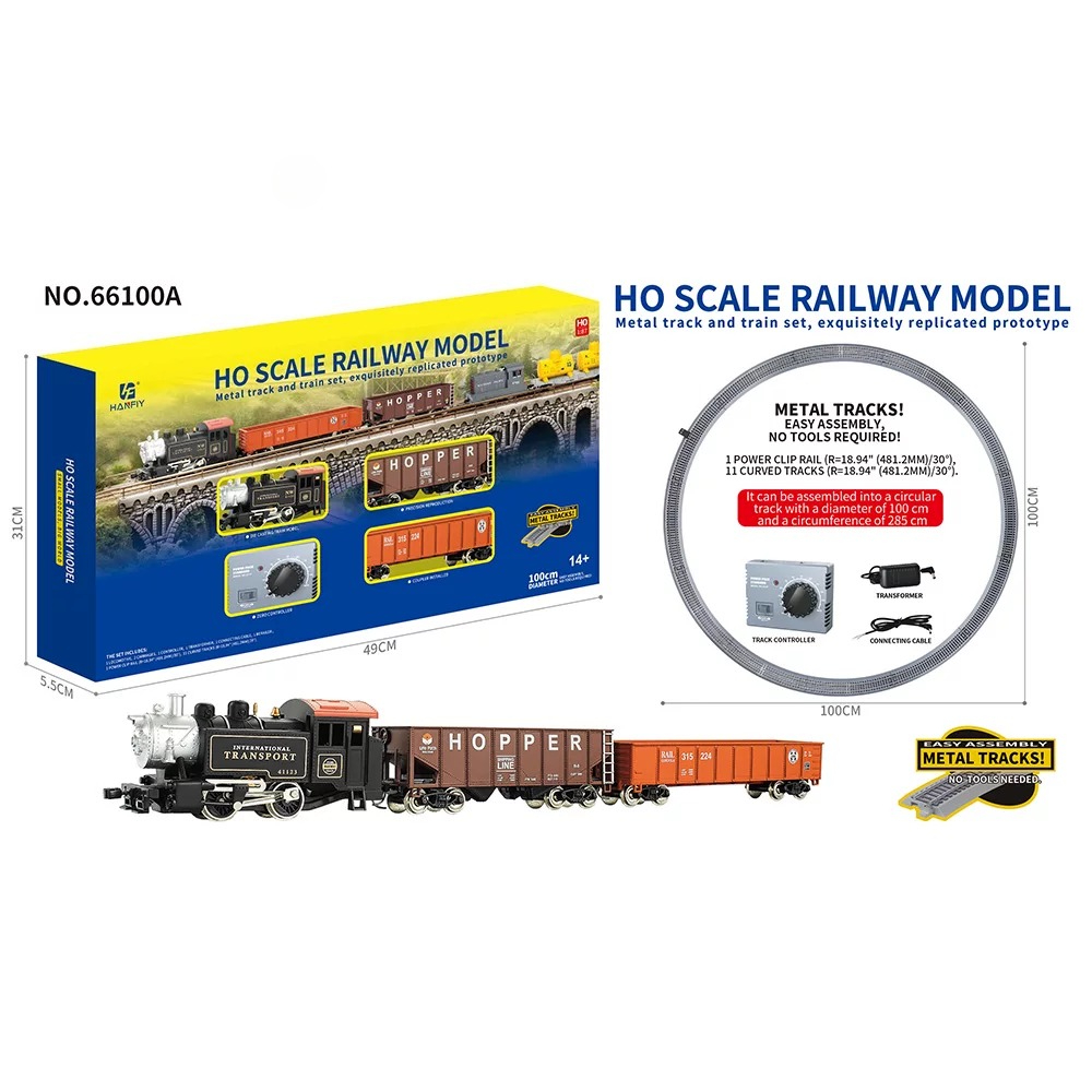 HO Scale Metal Rail Train Mode - Vintage Collectible Cars 评论和价格