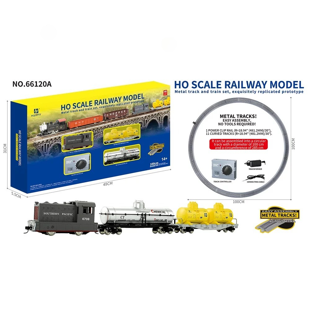 HO Scale Metal Rail Train Mode - Vintage Collectible Cars 评论和价格