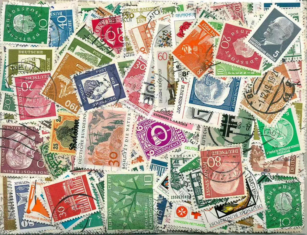 Germany Stamps Mixed Lot 50Pcs - Collectible Vintage Postage Stamps 评论和价格