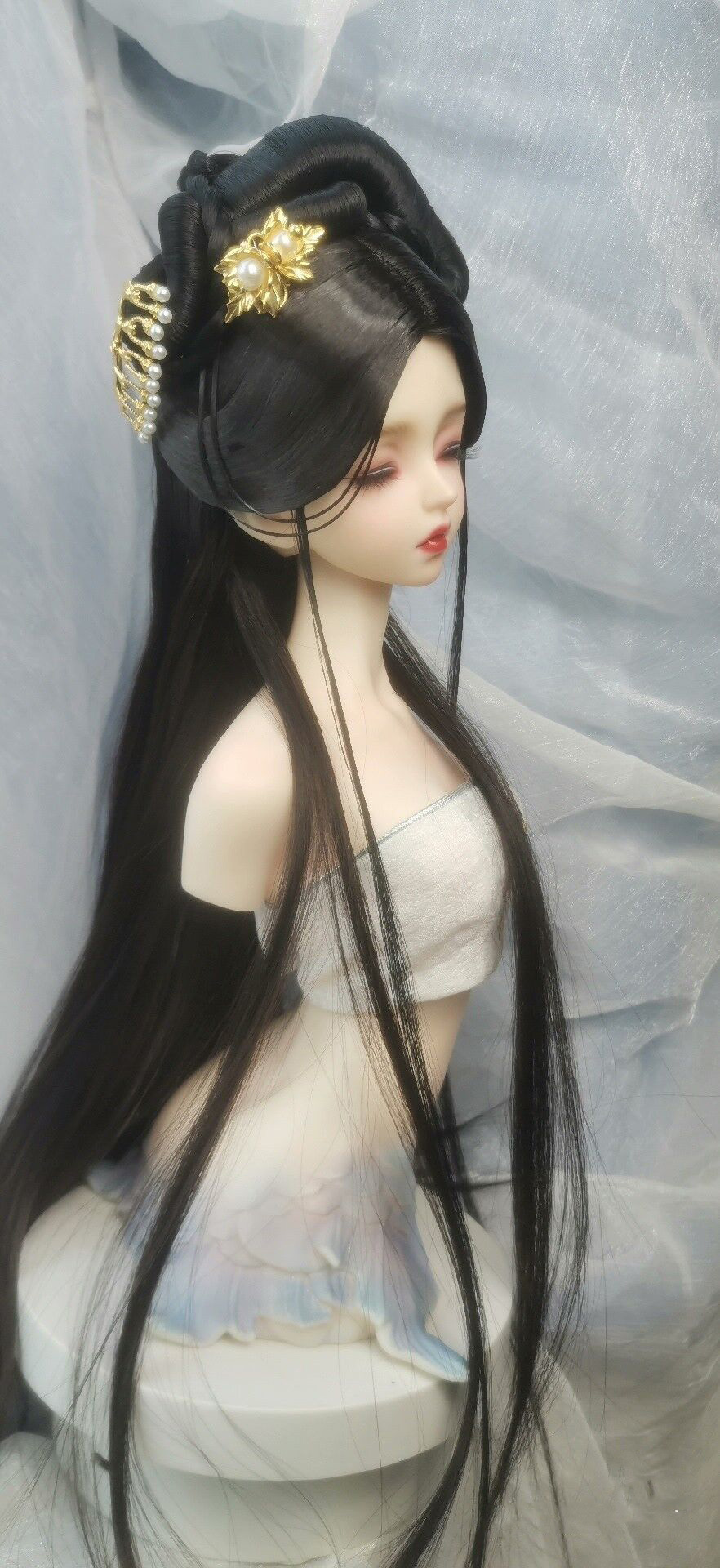 1/4 1/3 BJD Doll Wigs Chinese  - Vintage Collectible Accessories 评论和价格