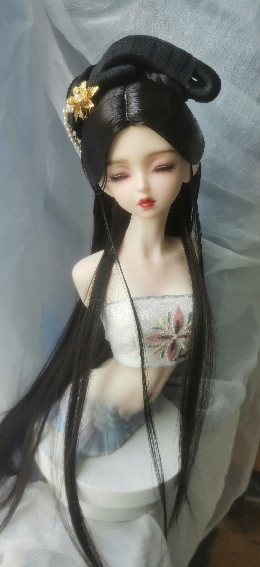1/4 1/3 BJD Doll Wigs Chinese  - Vintage Collectible Accessories 评论和价格