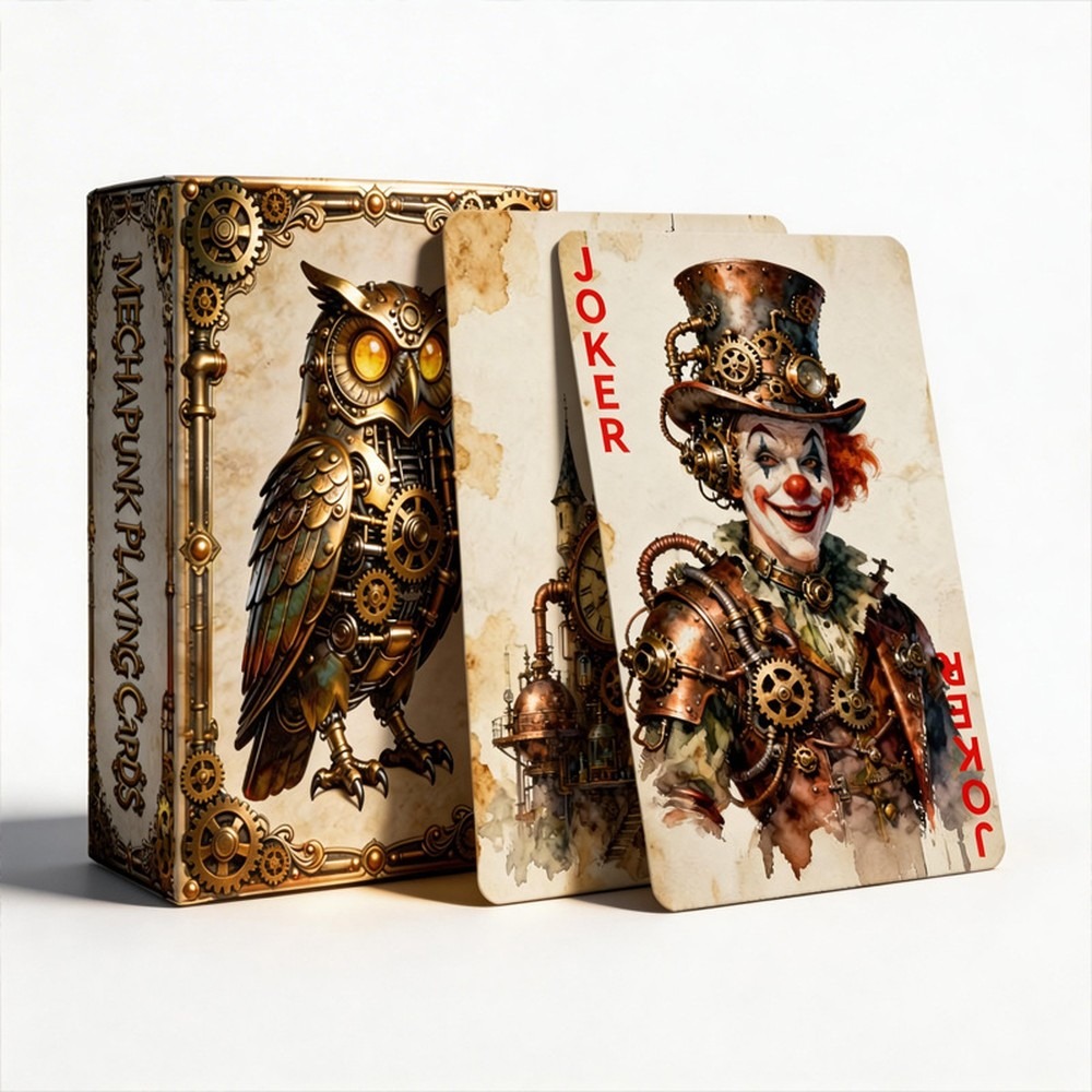 Steampunk Vintage 55-Card Poke - Vintage Collectible Show 评论和价格