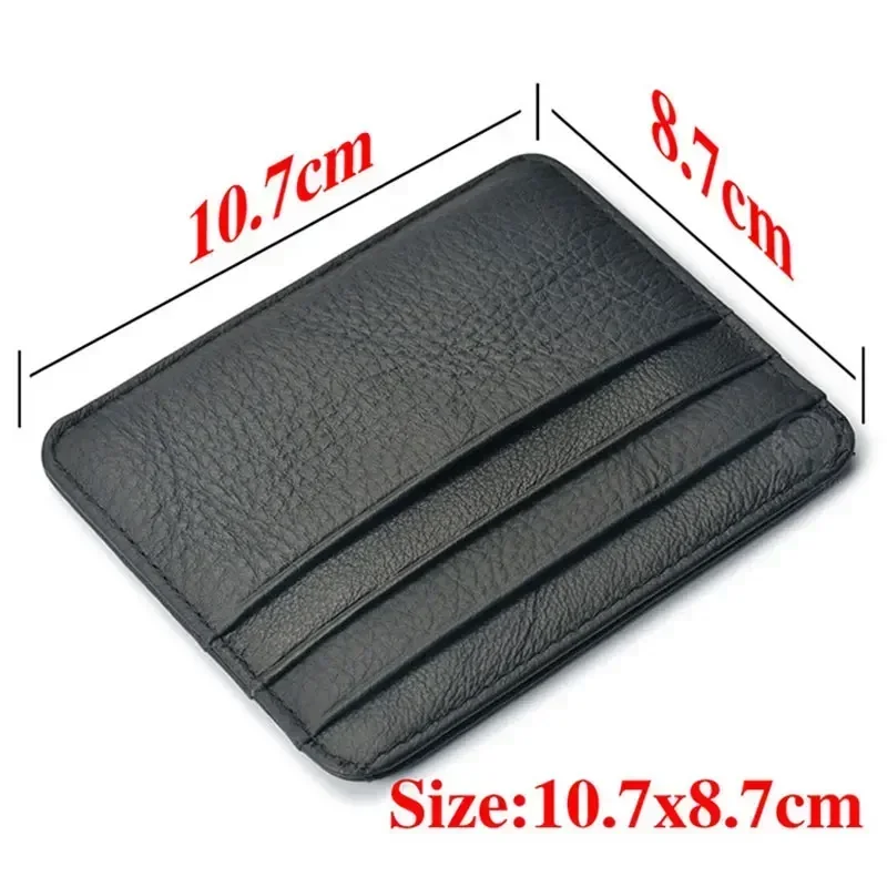 New Thin Genuine Leather Mini  - Vintage Collectible Cards 评论和价格
