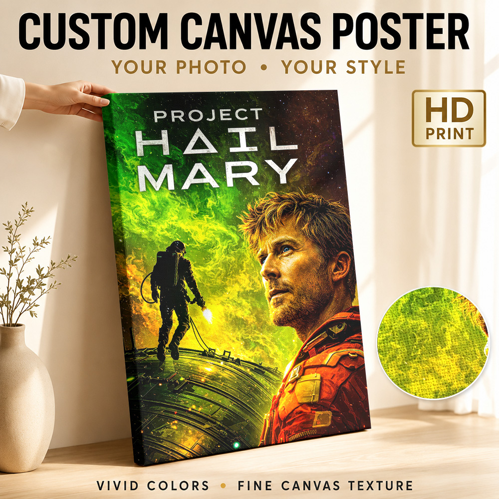 Project Hail Mary Movie Canvas - Vintage Collectible Posters 评论和价格